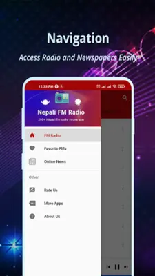 All Nepali FM Radio android App screenshot 1